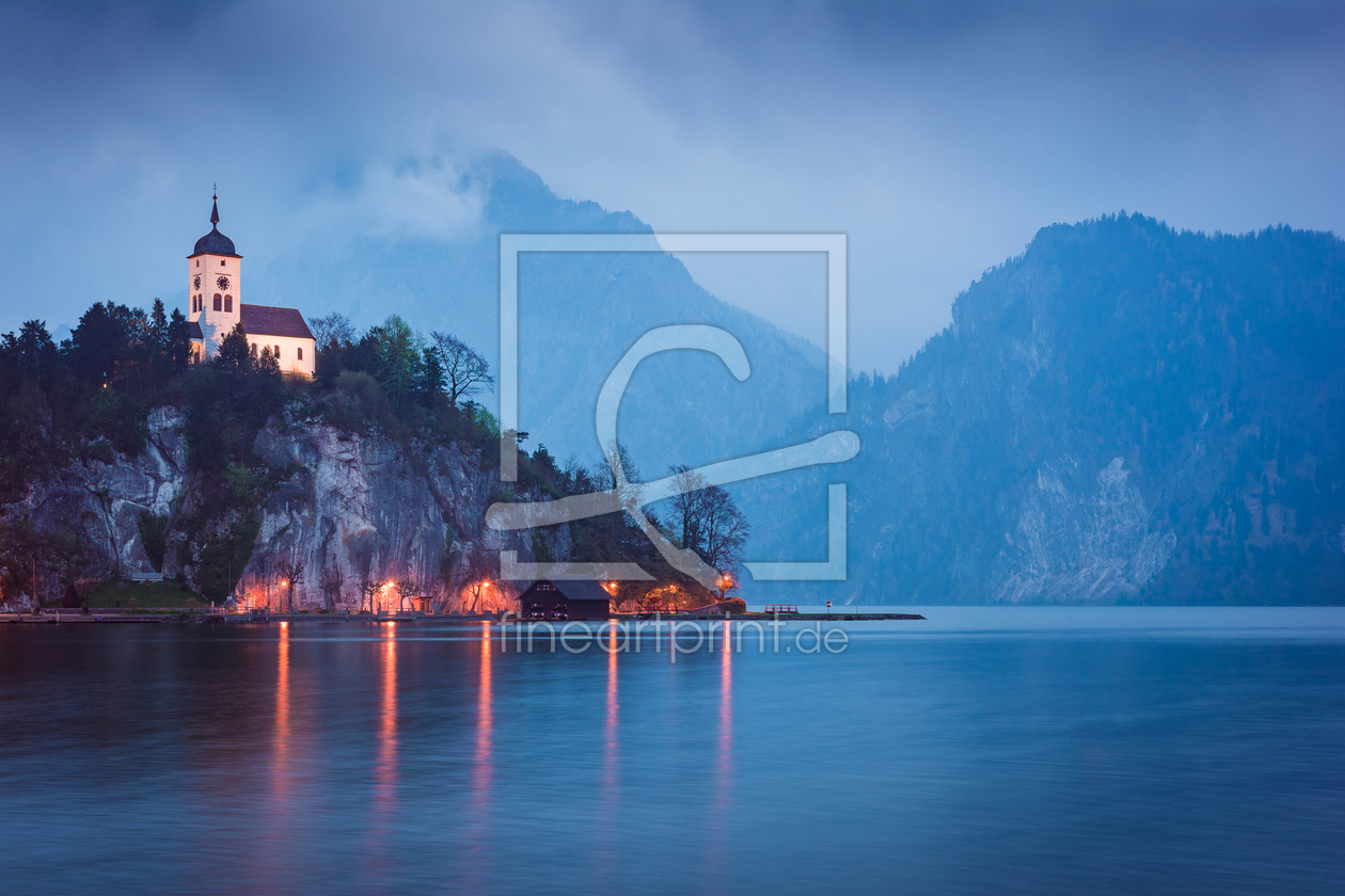 Bild-Nr.: 12681726 Johannesbergkirche am Traunsee erstellt von Martin Martin Wasilewski