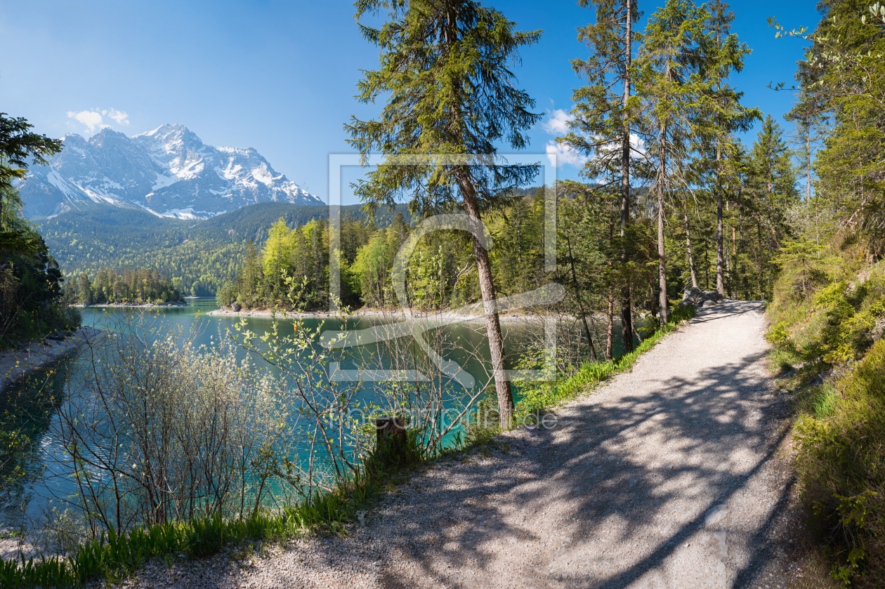 Bild-Nr.: 12703433 Eibsee-Rundweg erstellt von SusaZoom