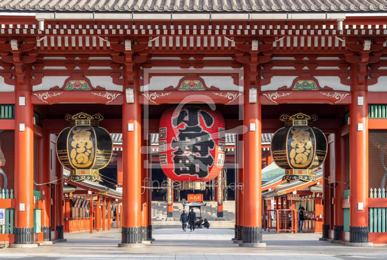 Bild-Nr.: 12715815 Senso-ji Tempel im Stadtteil Asakusa in Tokyo erstellt von eyetronic