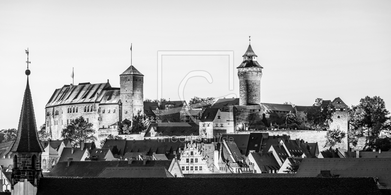 Bild-Nr.: 12716815 Kaiserburg und die Altstadt von Nürnberg erstellt von dieterich
