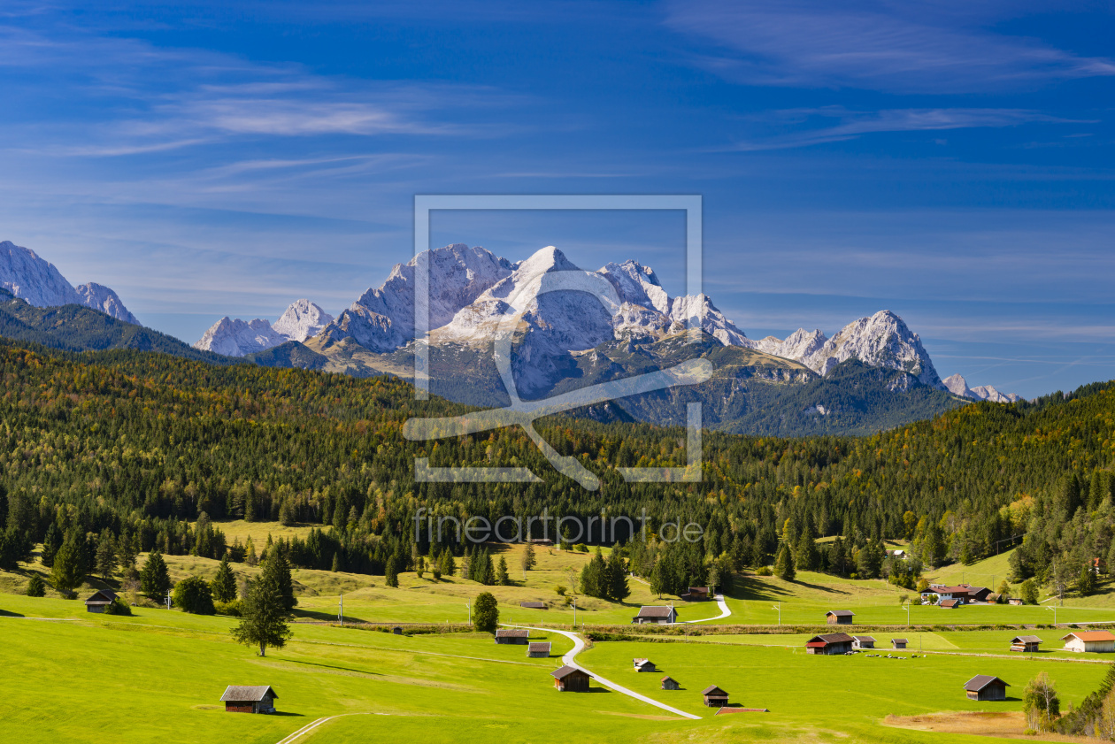 Bild-Nr.: 12721282 Wettersteingebirge erstellt von Walter G. Allgöwer
