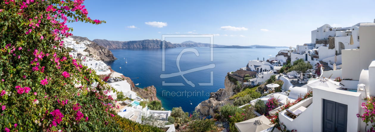 Bild-Nr.: 12735457 Santorini Panorama erstellt von eyetronic