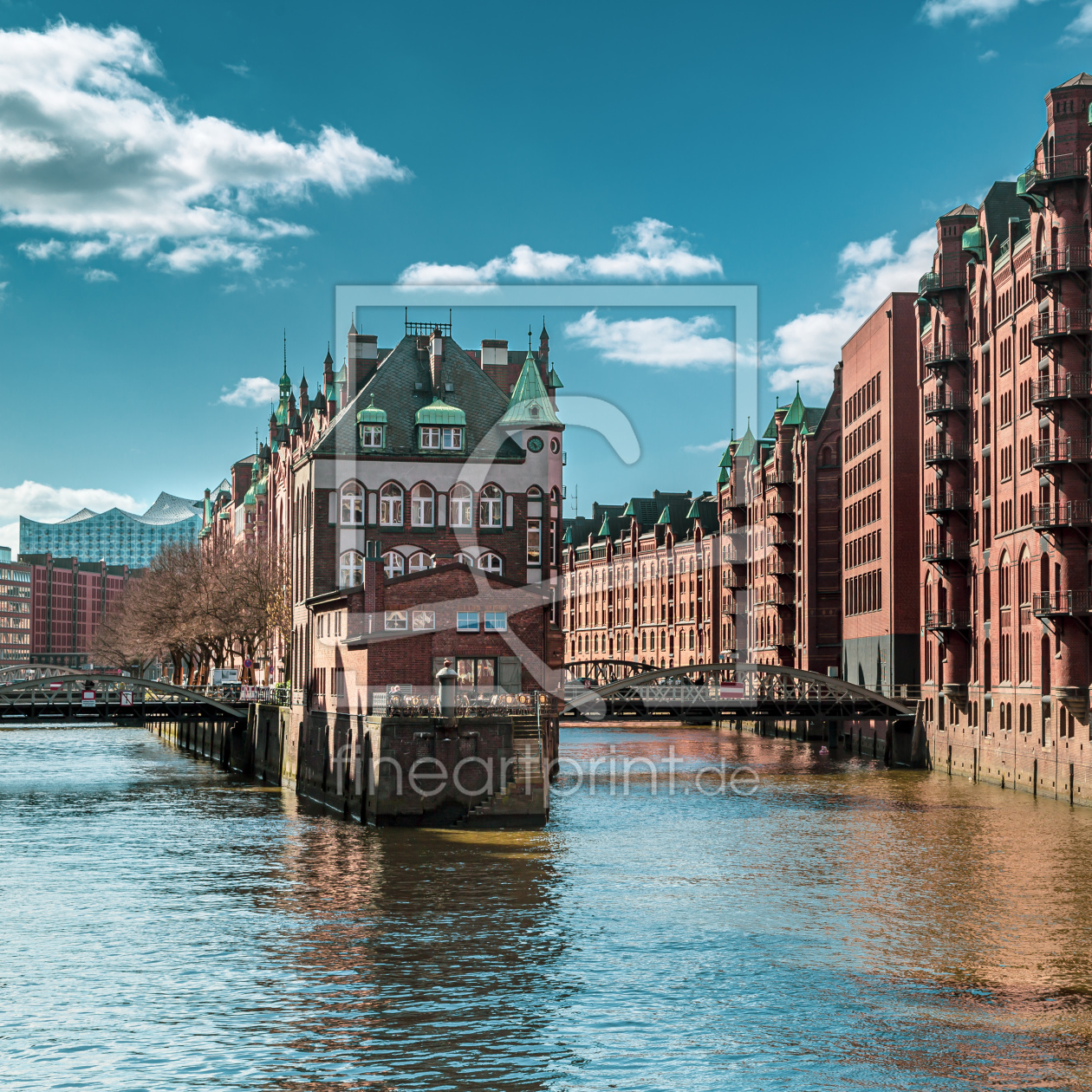Bild-Nr.: 12740166 Wasserschloss Speicherstadt Hamburg erstellt von Ursula Reins