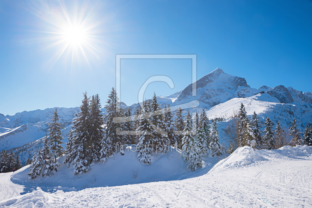 Bild-Nr.: 12741107 Skigebiet Kreuzeck und Alpspitze erstellt von SusaZoom