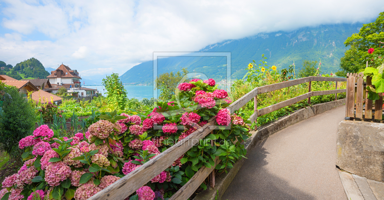 Bild-Nr.: 12742027 Uferweg Iseltwald am Brienzersee erstellt von SusaZoom