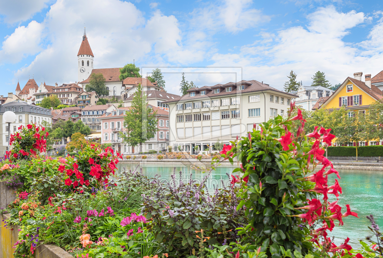 Bild-Nr.: 12742329 Altstadt Thun an der Aare erstellt von SusaZoom