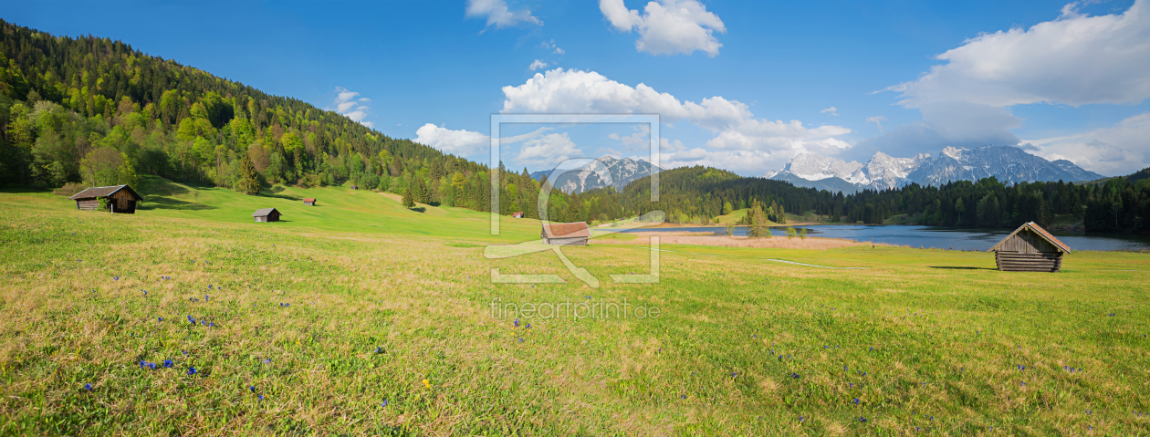 Bild-Nr.: 12748669 Frühlingspanorama am Geroldsee erstellt von SusaZoom