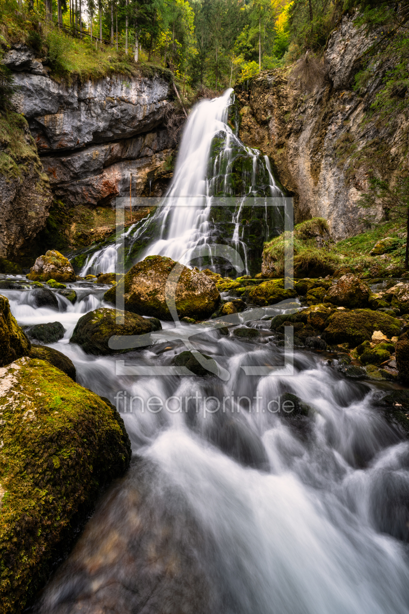 Bild-Nr.: 12761210 Gollinger Wasserfall im Herbst erstellt von Achim Thomae