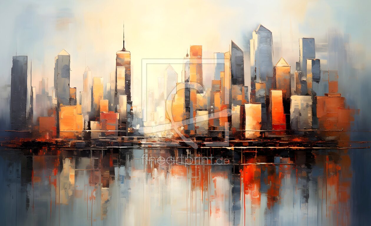 Bild-Nr.: 12766340 skyline KI erstellt von Heike  Hultsch