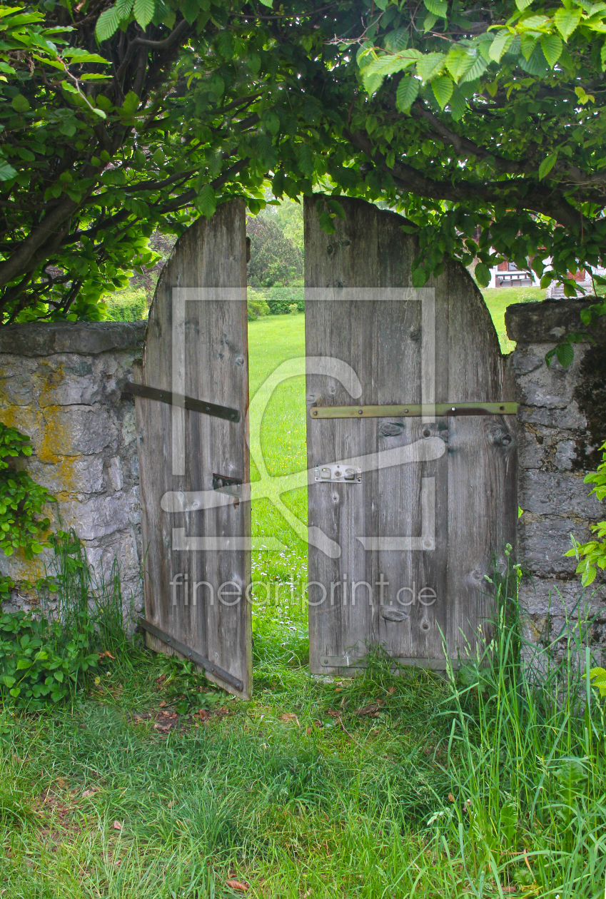 Bild-Nr.: 12769488 Holztor erstellt von SusaZoom