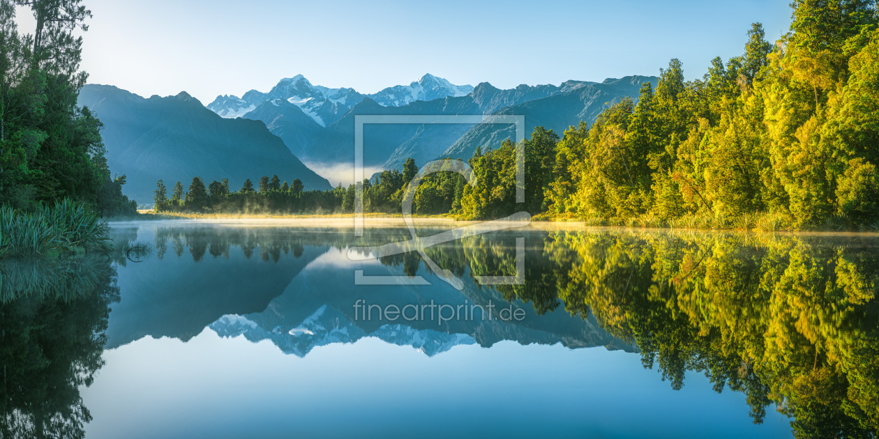 Bild-Nr.: 12783477 Neuseeland Lake Matheson Panorama 1 erstellt von Jean Claude Castor