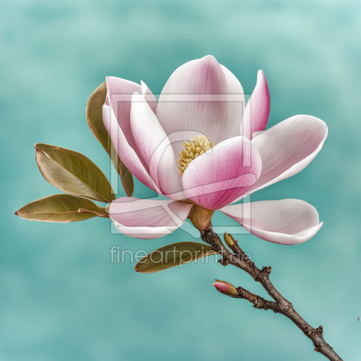 Bild-Nr.: 12806283 Magnolienzweig KI erstellt von XYRIUS