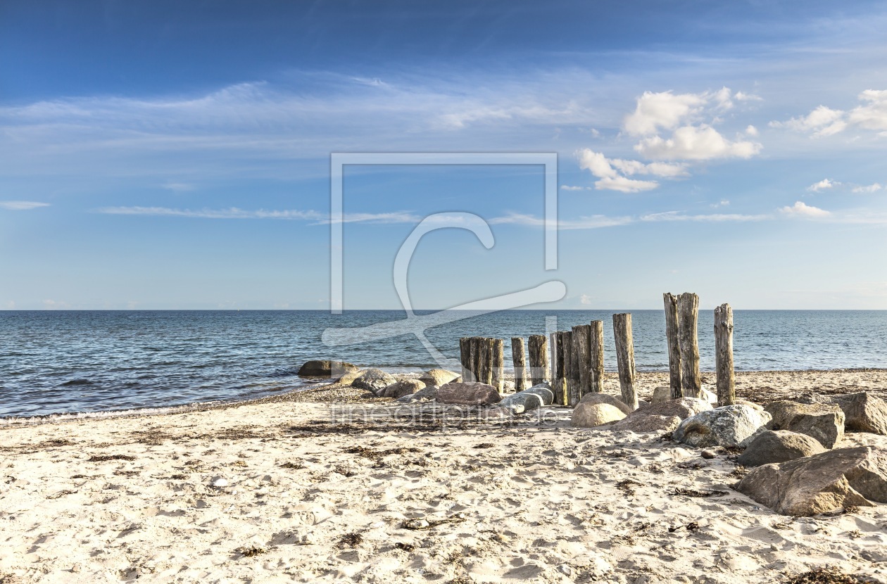 Bild-Nr.: 12812409 Wellenbrecher an der Ostsee erstellt von Ursula Reins