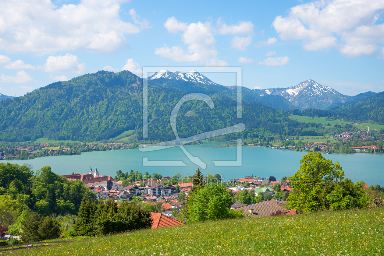 Bild-Nr.: 12813579 Frühlingslandschaft oberhalb Tegernsee erstellt von SusaZoom