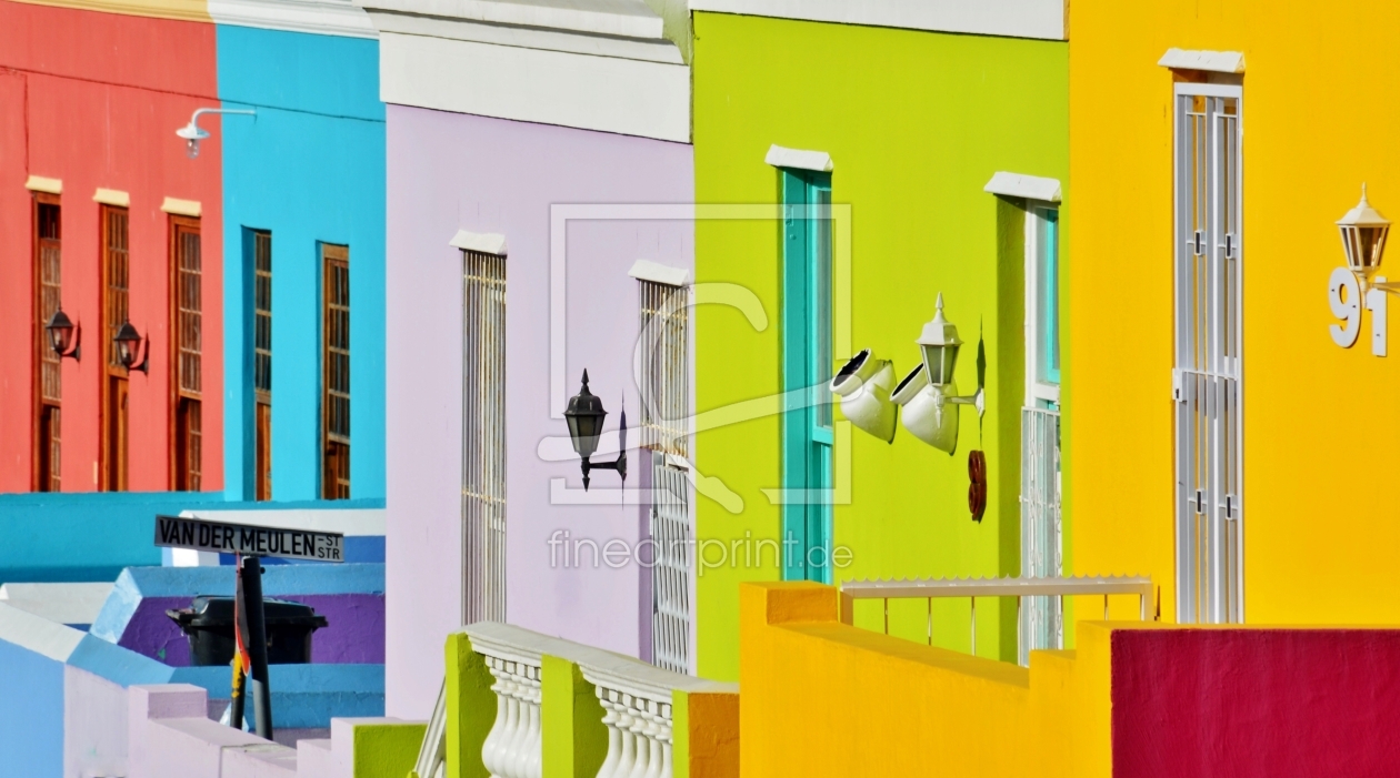 Bild-Nr.: 12814570 buntes Bo Kaap erstellt von Schwob