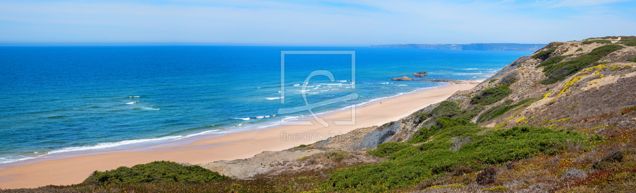 Bild-Nr.: 12814787 Sandstrand an der West Algarve Portugal erstellt von SusaZoom