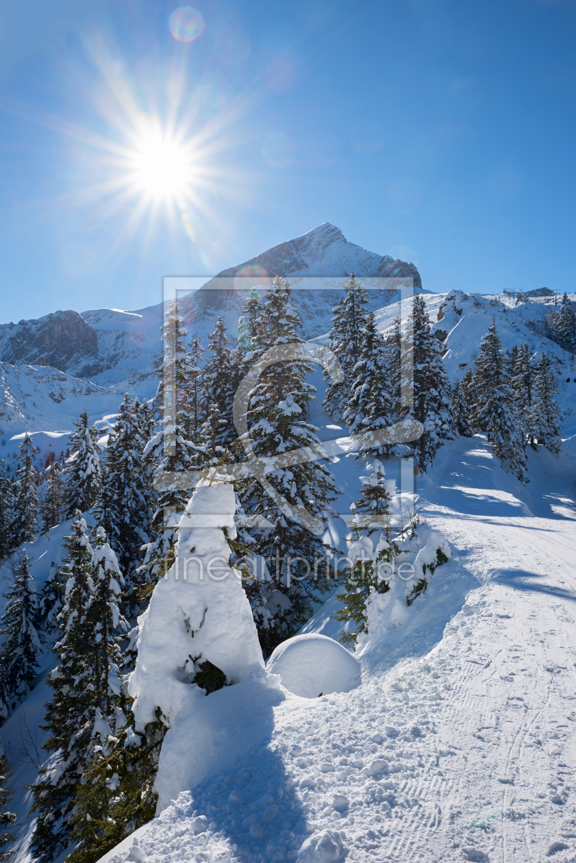 Bild-Nr.: 12817775 Alpspitze im Winter erstellt von SusaZoom