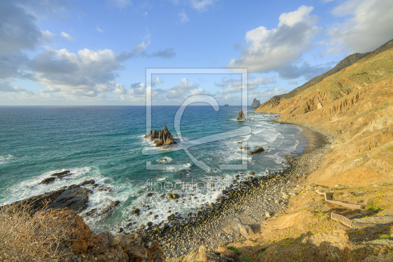 Bild-Nr.: 12826299 Teneriffa Playa de Benijo erstellt von Michael Valjak
