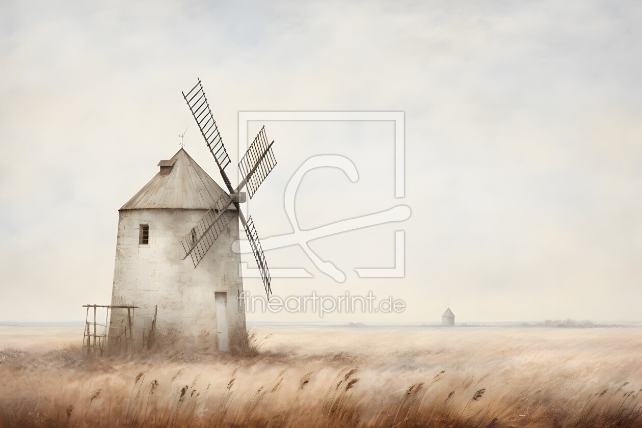 Bild-Nr.: 12829504 Windmühle erstellt von Heike  Hultsch