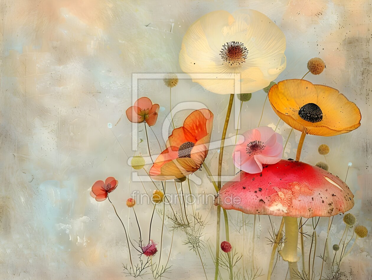 Bild-Nr.: 12836056 Wiesenblumen KI erstellt von Heike  Hultsch