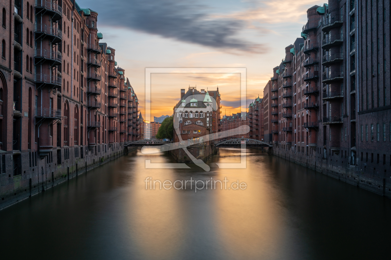 Bild-Nr.: 12838549 Wasserschloss im Sonnenuntergang erstellt von Dennis Mohr