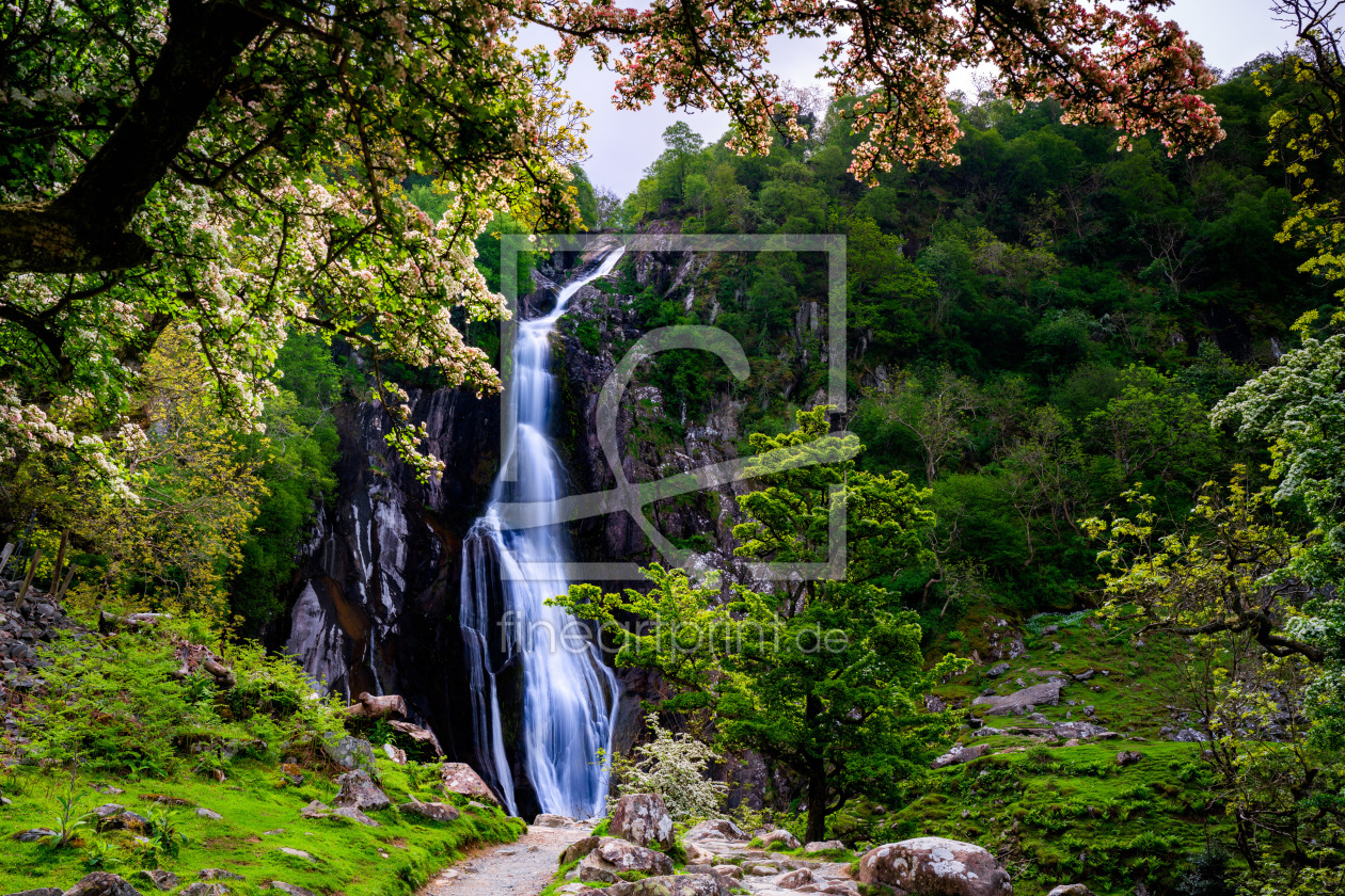 Bild-Nr.: 12840415 Aber Falls - Wales erstellt von Dennis Mohr