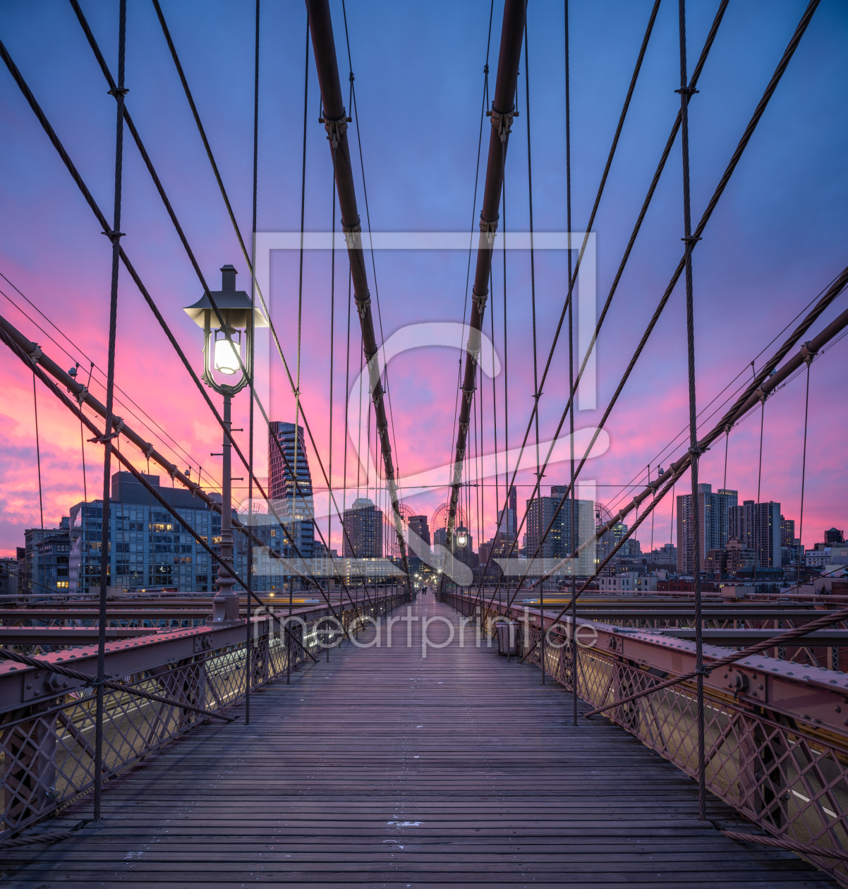 Bild-Nr.: 12840531 Sonnenaufgang über Brooklyn erstellt von eyetronic