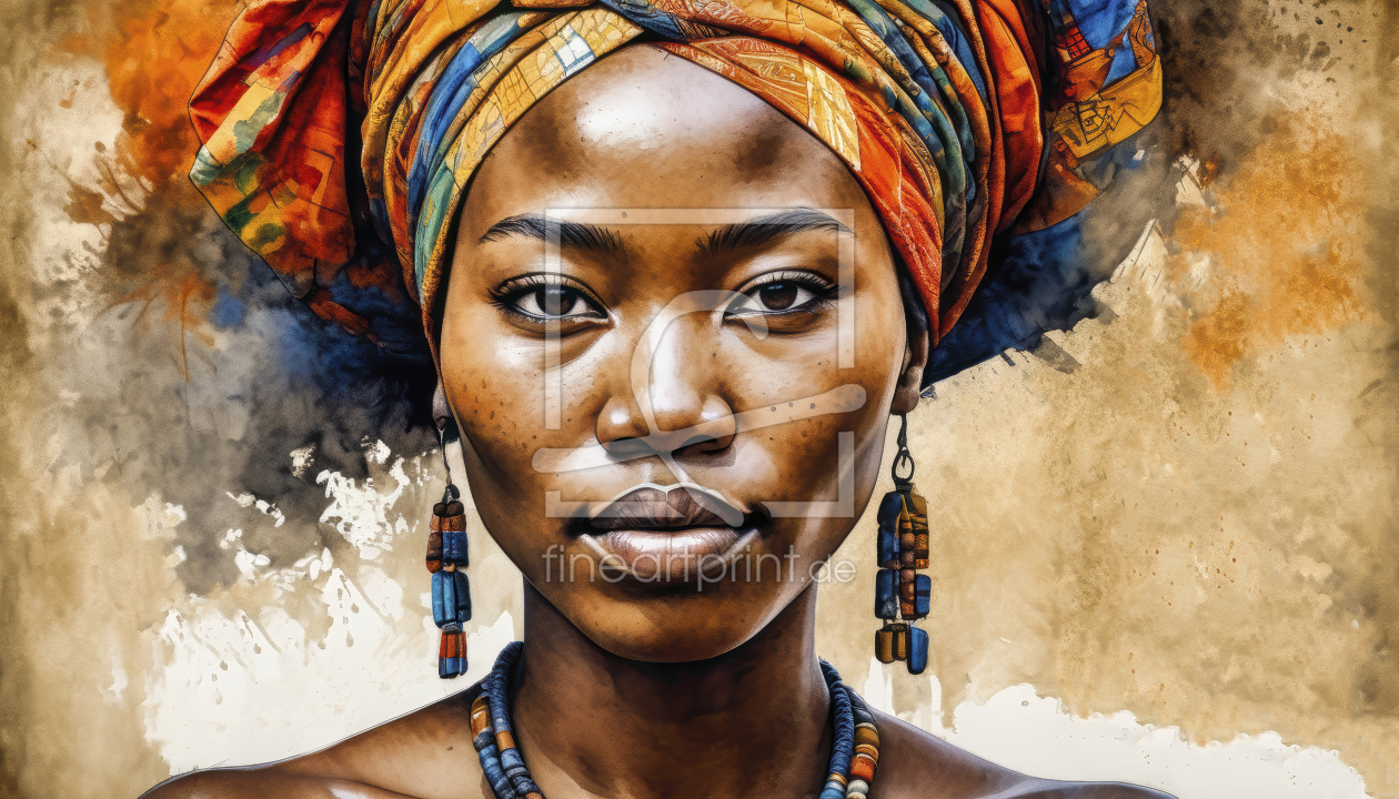 Bild-Nr.: 12843559 Mama Afrika KI erstellt von XYRIUS