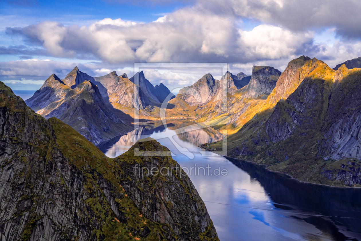 Bild-Nr.: 12846141 Reinefjord Lofoten Norwegen erstellt von Achim Thomae
