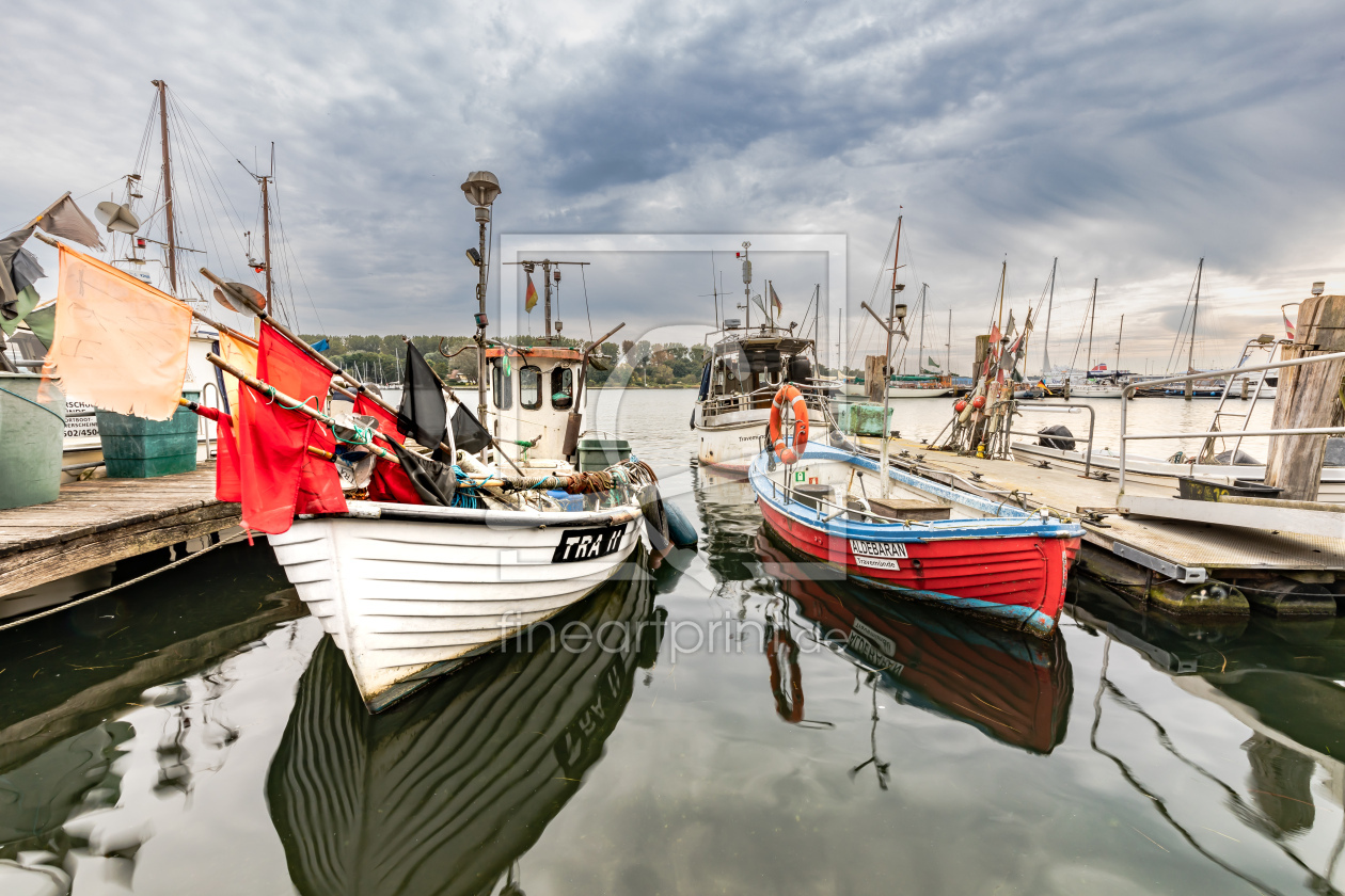 Bild-Nr.: 12846470 Travemünde Fischereihafen  erstellt von Ursula Reins