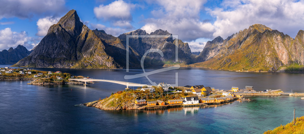 Bild-Nr.: 12850958 Sakrisoy Lofoten Norwegen erstellt von Achim Thomae