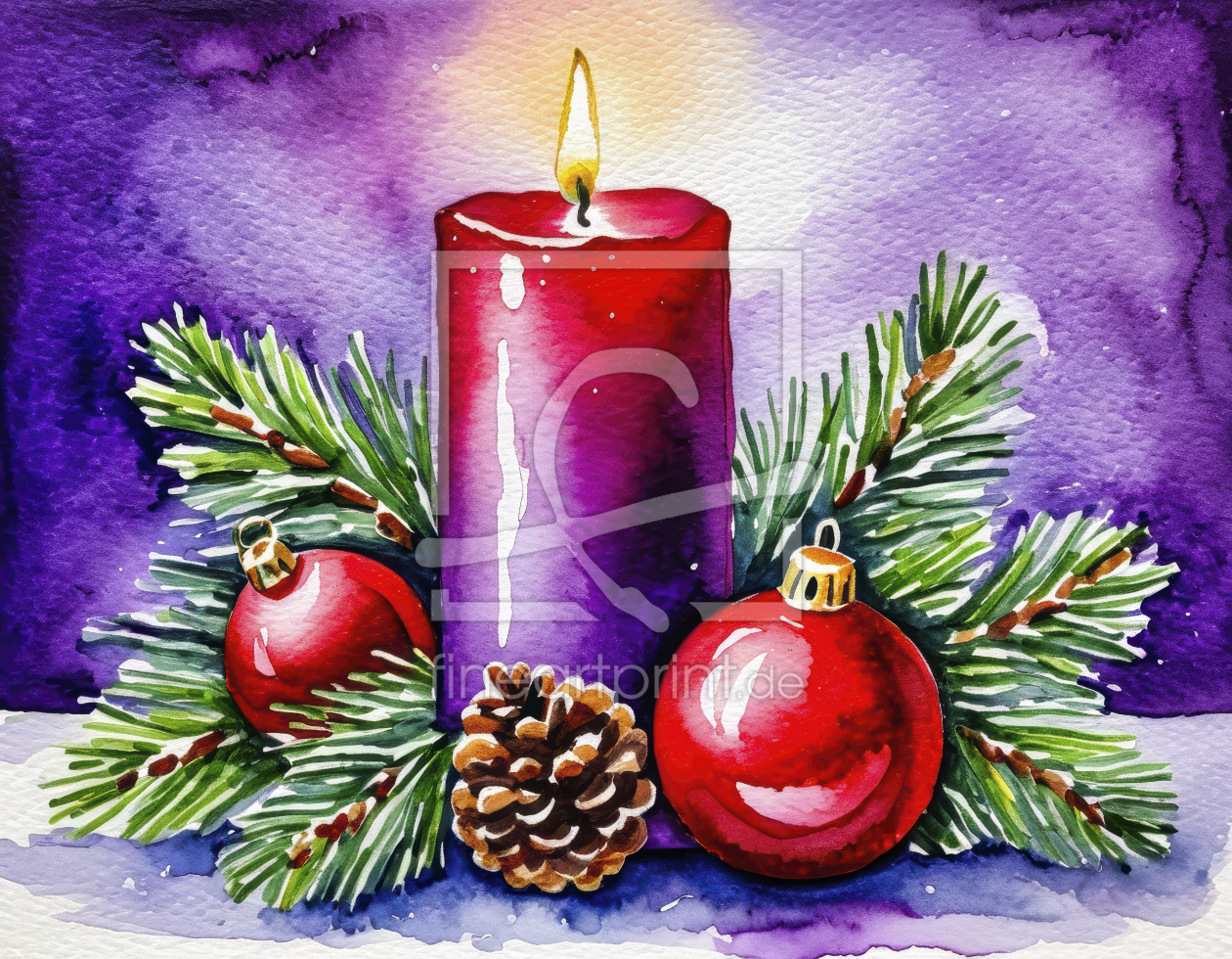 Bild-Nr.: 12851811 Weihnachtszeit Adventszeit KI erstellt von XYRIUS