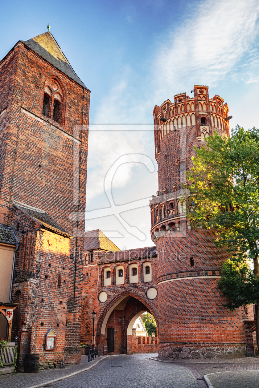 Bild-Nr.: 12851978 Neustädter Tor Tangermünde erstellt von Nordbilder