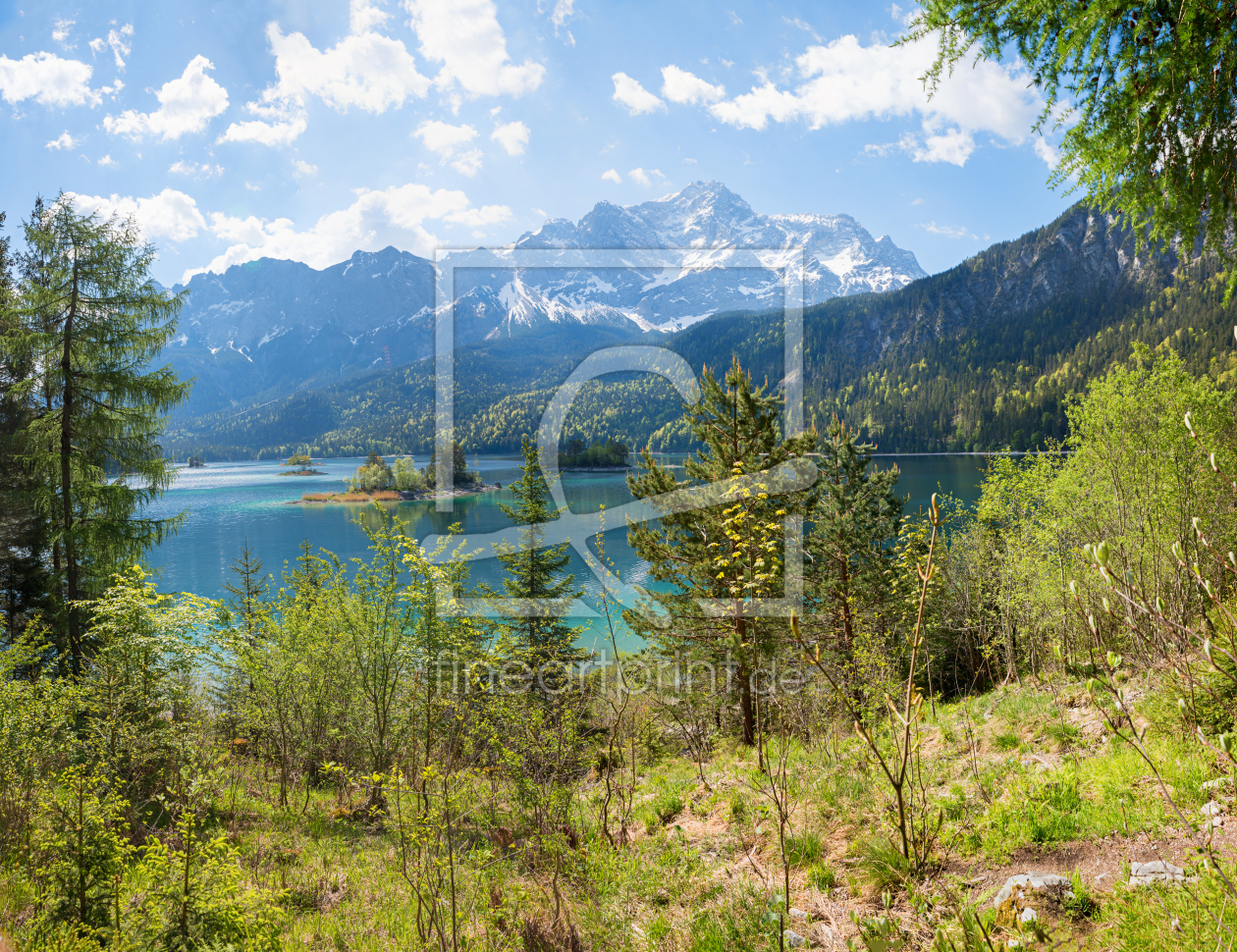 Bild-Nr.: 12852135 Frühling am Eibsee Grainau erstellt von SusaZoom