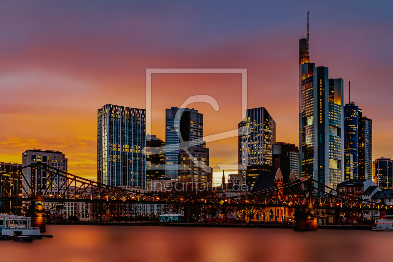 Bild-Nr.: 12852617 Frankfurt am Main Skyline - at night erstellt von uh-Photography