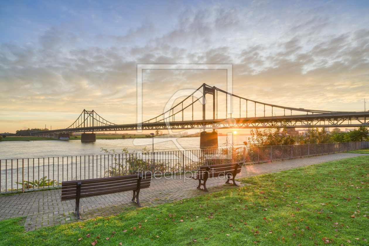 Bild-Nr.: 12853064 Krefeld-Uerdinger Brücke erstellt von Michael Valjak