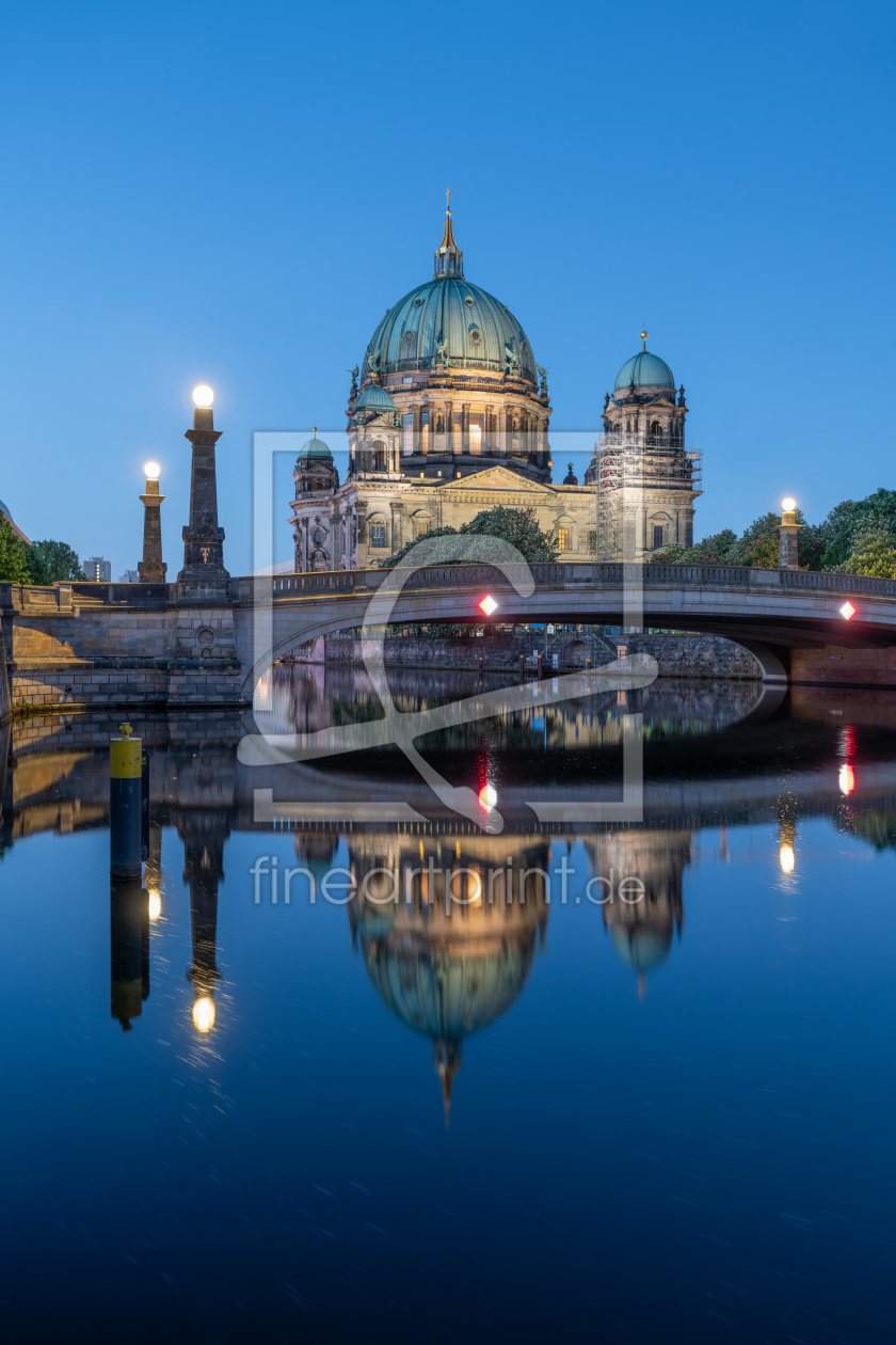 Bild-Nr.: 12853498 Berliner Dom bei Nacht erstellt von eyetronic