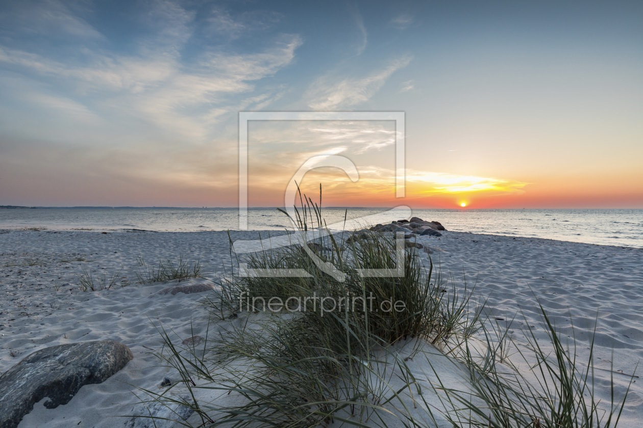 Bild-Nr.: 12855822 Sonnenuntergang am Ostseestrand  erstellt von Ursula Reins