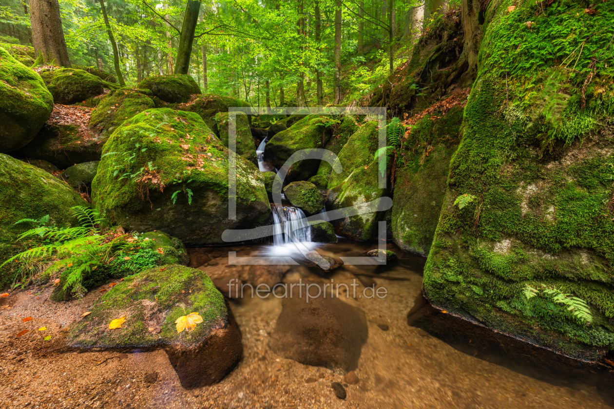 Bild-Nr.: 12857908 kleiner Wasserfall in der Gertelbachschlucht erstellt von Daniela Beyer