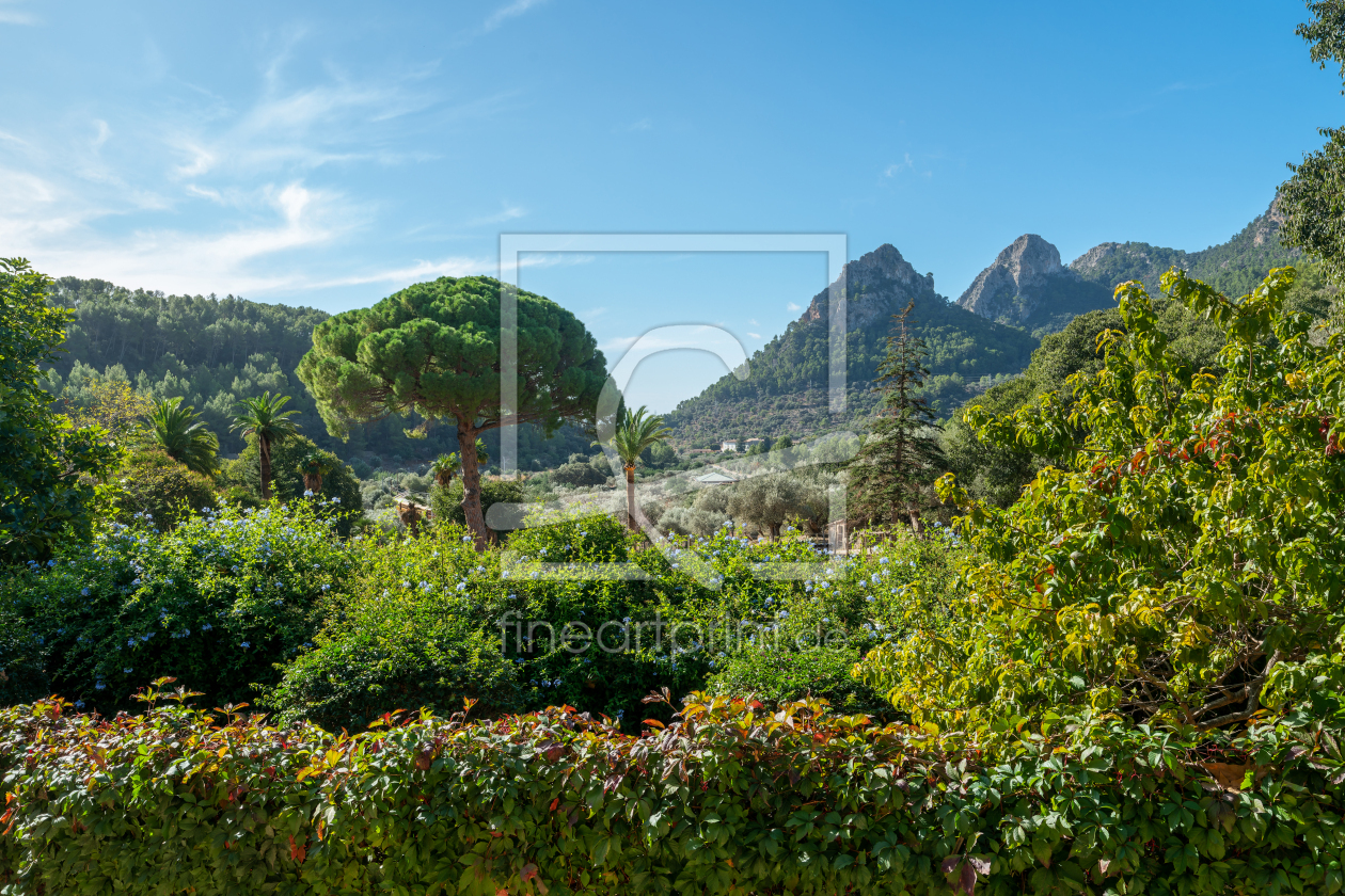 Bild-Nr.: 12862248 Landschaft bei Soller auf Mallorca erstellt von volker heide