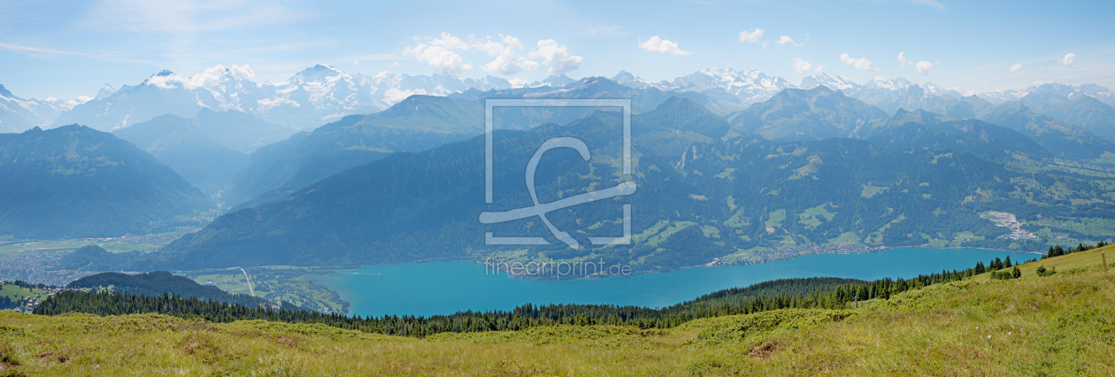 Bild-Nr.: 12865119 Alpenblick am Niederhorn Thunersee erstellt von SusaZoom