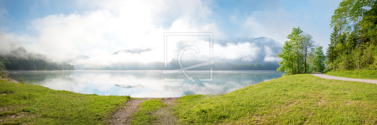 Bild-Nr.: 12869230 Frühlingspanorama Sylvensteinsee erstellt von SusaZoom
