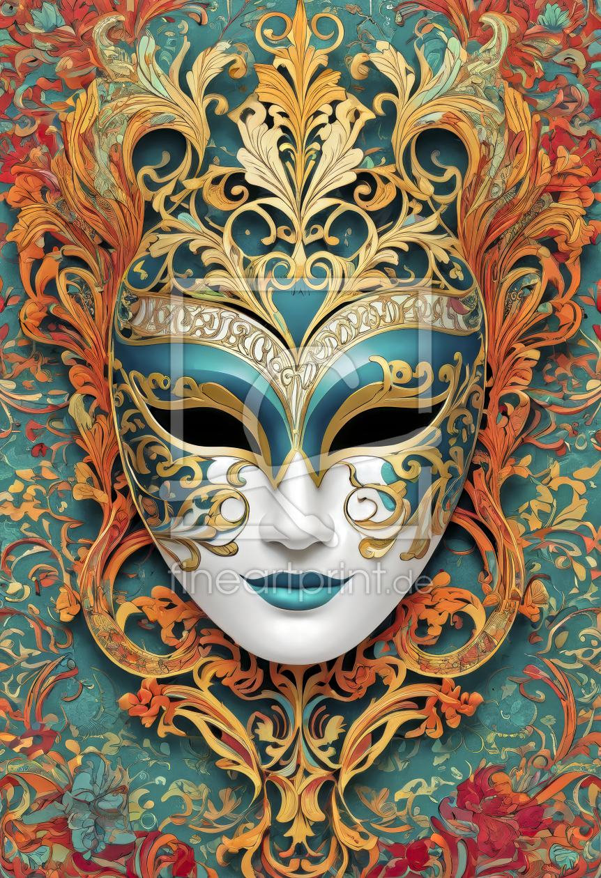 Bild-Nr.: 12869879 Maskenball KI erstellt von XYRIUS