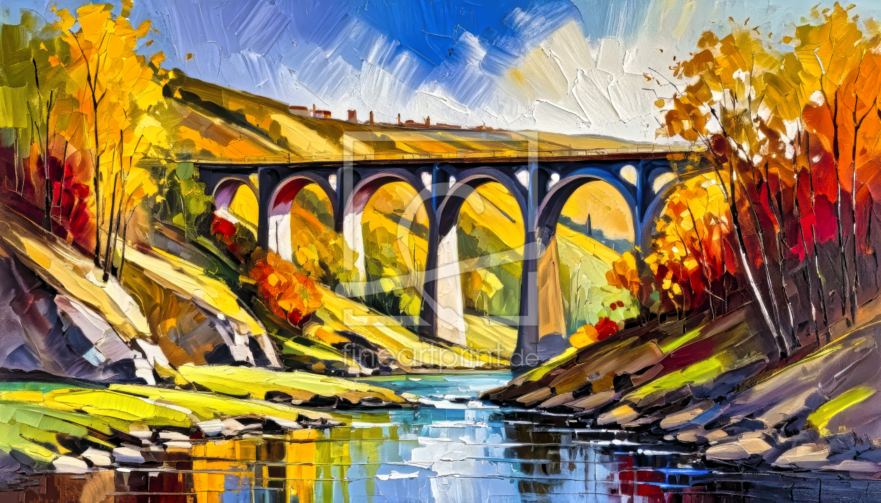 Bild-Nr.: 12870921 Viadukt KI erstellt von XYRIUS
