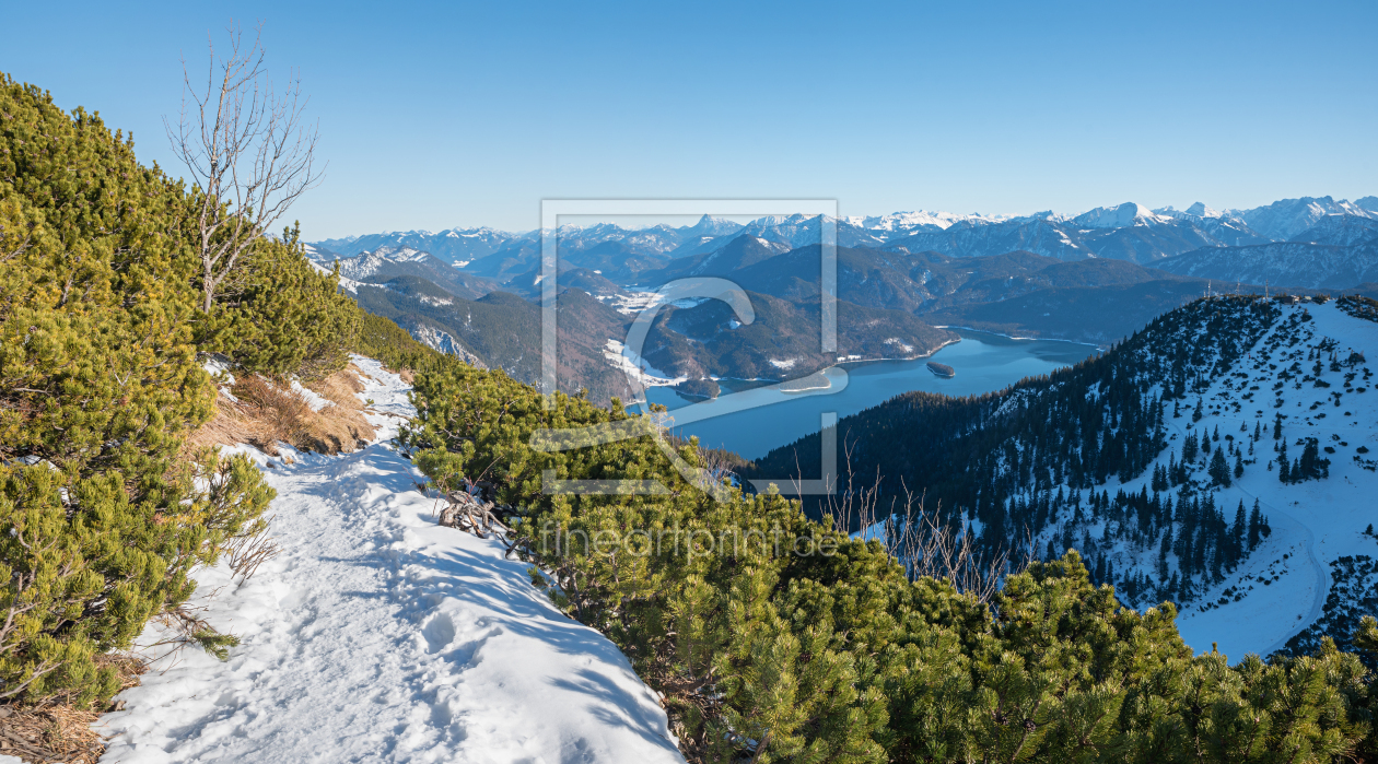 Bild-Nr.: 12872942 Winterwanderweg Herzogstand II erstellt von SusaZoom