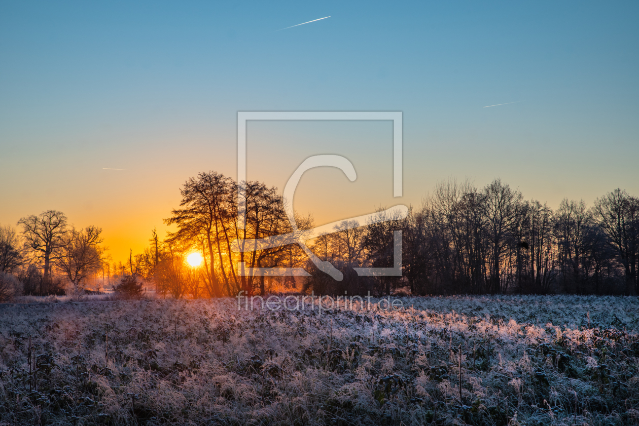 Bild-Nr.: 12874638 Tagesnabruch im Winter erstellt von Tanja Riedel
