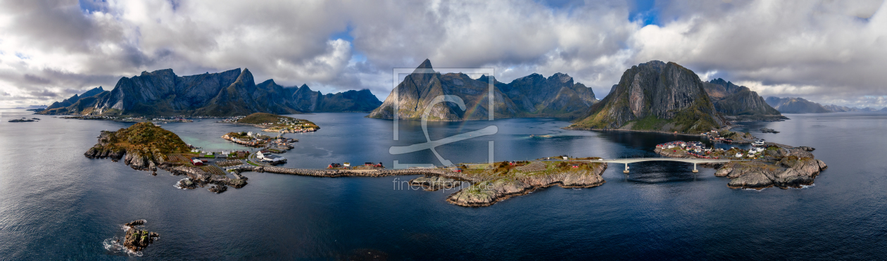 Bild-Nr.: 12875346 Lofoten Panorama Norwegen erstellt von Achim Thomae