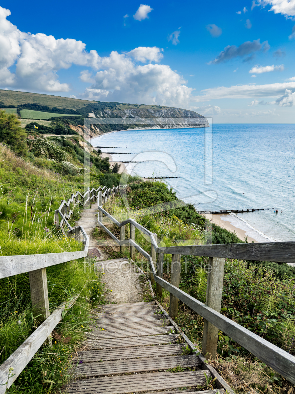 Bild-Nr.: 12876619 Swanage Bay erstellt von DirkR