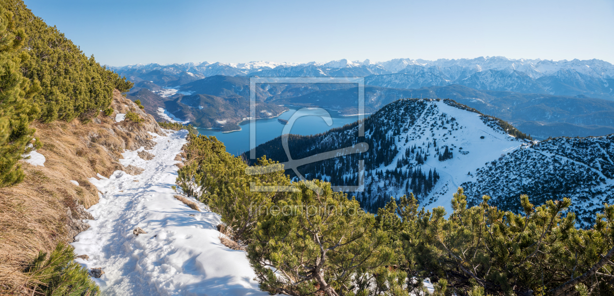 Bild-Nr.: 12879525 Winterwanderweg auf den Herzogstand erstellt von SusaZoom