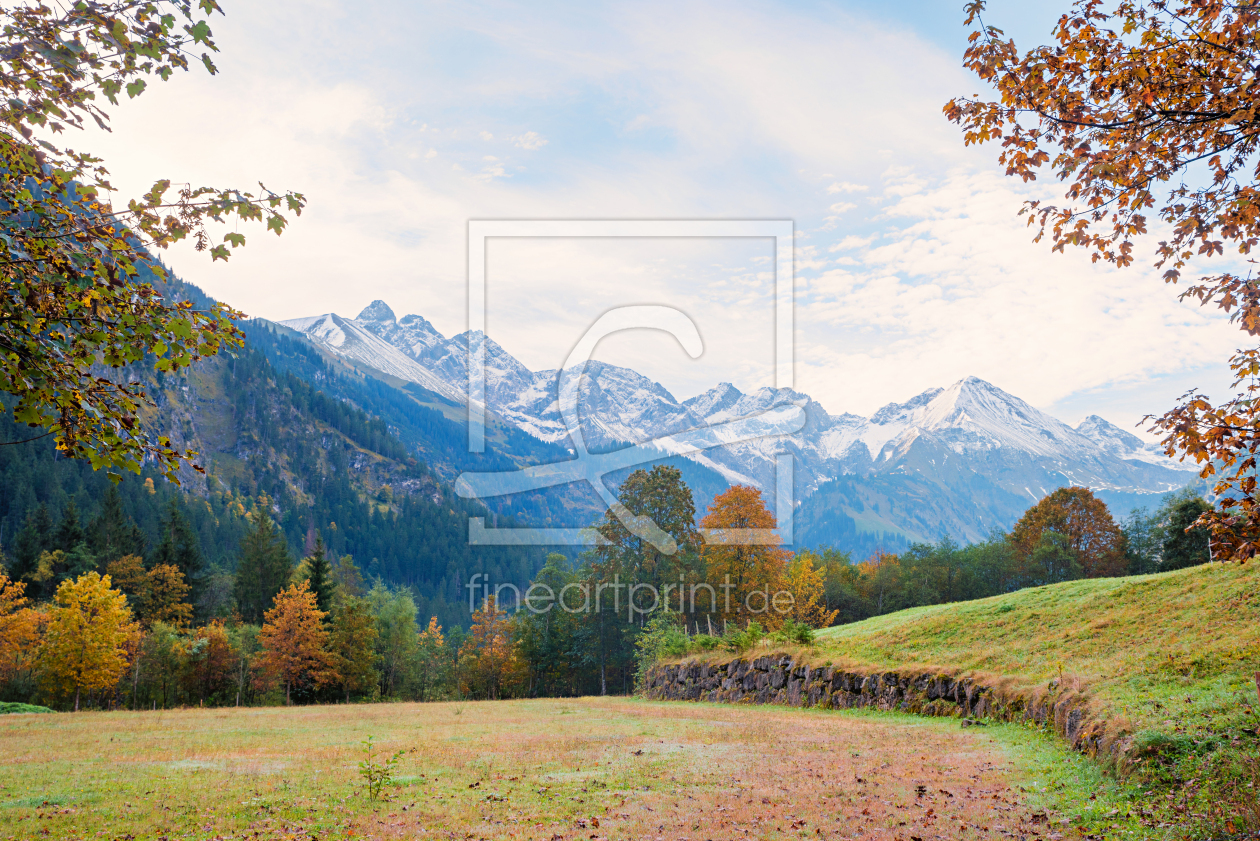 Bild-Nr.: 12882499 Stillachtal Herbstlandschaft erstellt von SusaZoom